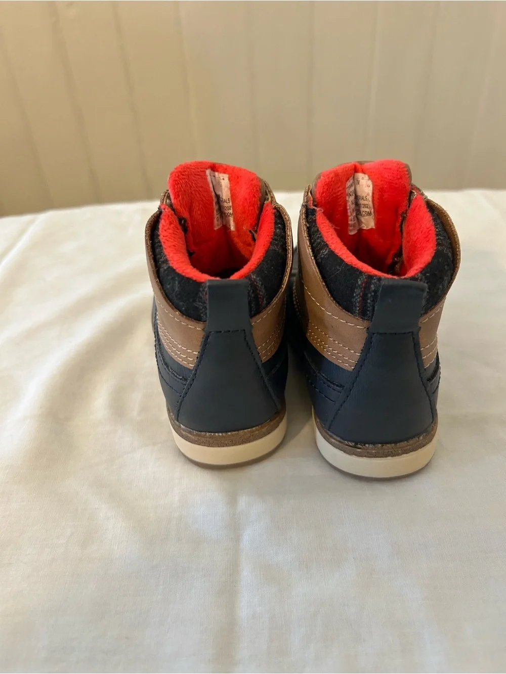 Max & Jake Dennis Duck Boots/Toddler Size 7 M/Brown-Red/ NWOT